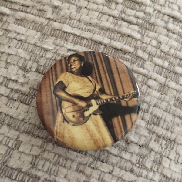 Sister ROSETTA THARPE 1.25" Button Pin Badge