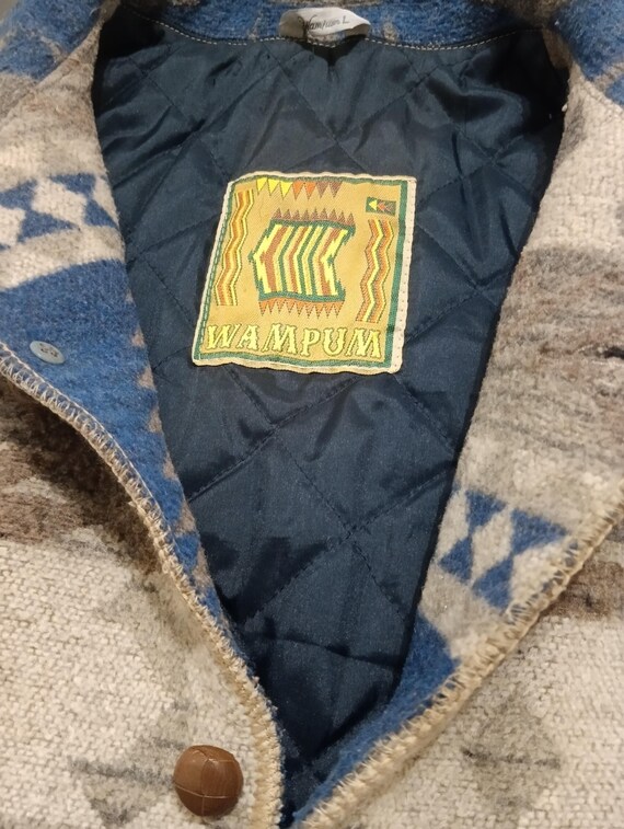 70s Vintage Aztec Pattern Winter Jacket, Vintage … - image 6