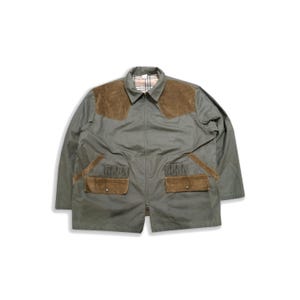 Vintage French Hunting Jacket 70s, Large Size Military Field Camouflage Uniform, Vintage Men&#39;s Countryside Hunter Jacket XL, Shooting Jacket