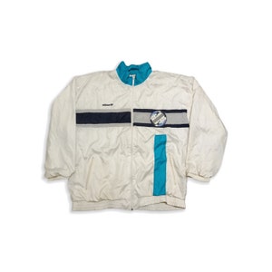 RARE Adidas Vintage XL Track Jacket, 90s Adidas Tracksuit Jacket , Adidas Jacke, Adidas Trefoil, Adidas XLarge, Adidas Tennis Tracksuit 80s