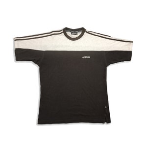 RARE 90s Adidas Vintage Tshirt, Adidas D5 F3, Adidas 3 Stripes Trefoil, Adidas Basketball, Adidas Stefan Edberg, Adidas Oldschool TShirt