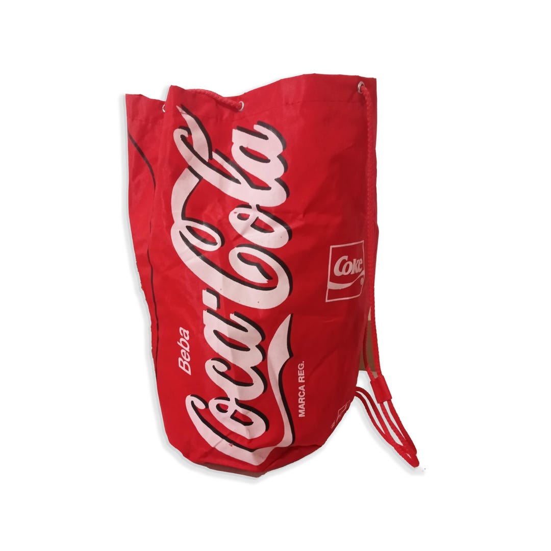 80's Coca Cola Vintage Sackpack, Coca