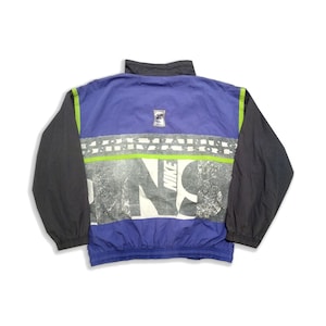 Rare 90s Nike X Cross Vintage Jacket, Nike Vintage L Size Jacket, Nike Swoosh, Nike Utility Jacket, Nike Windbreaker Jacke, Nike Veste
