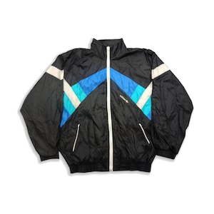 RARE Adidas Vintage Track Jacket, 80s Adidas Track Jacket, Adidas D7 F186 Windbreaker, Adidas Trefoil, Adidas Large Veste Herren Jacke
