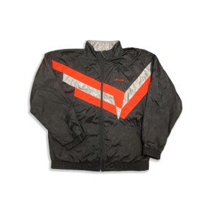 RARE Adidas Vintage Track Jacket, Adidas 80s Silvery Track Top, Adidas Jacke, Adidas Trefoil, Adidas Hiphop Jacke , Adidas Tracksuit 90s L