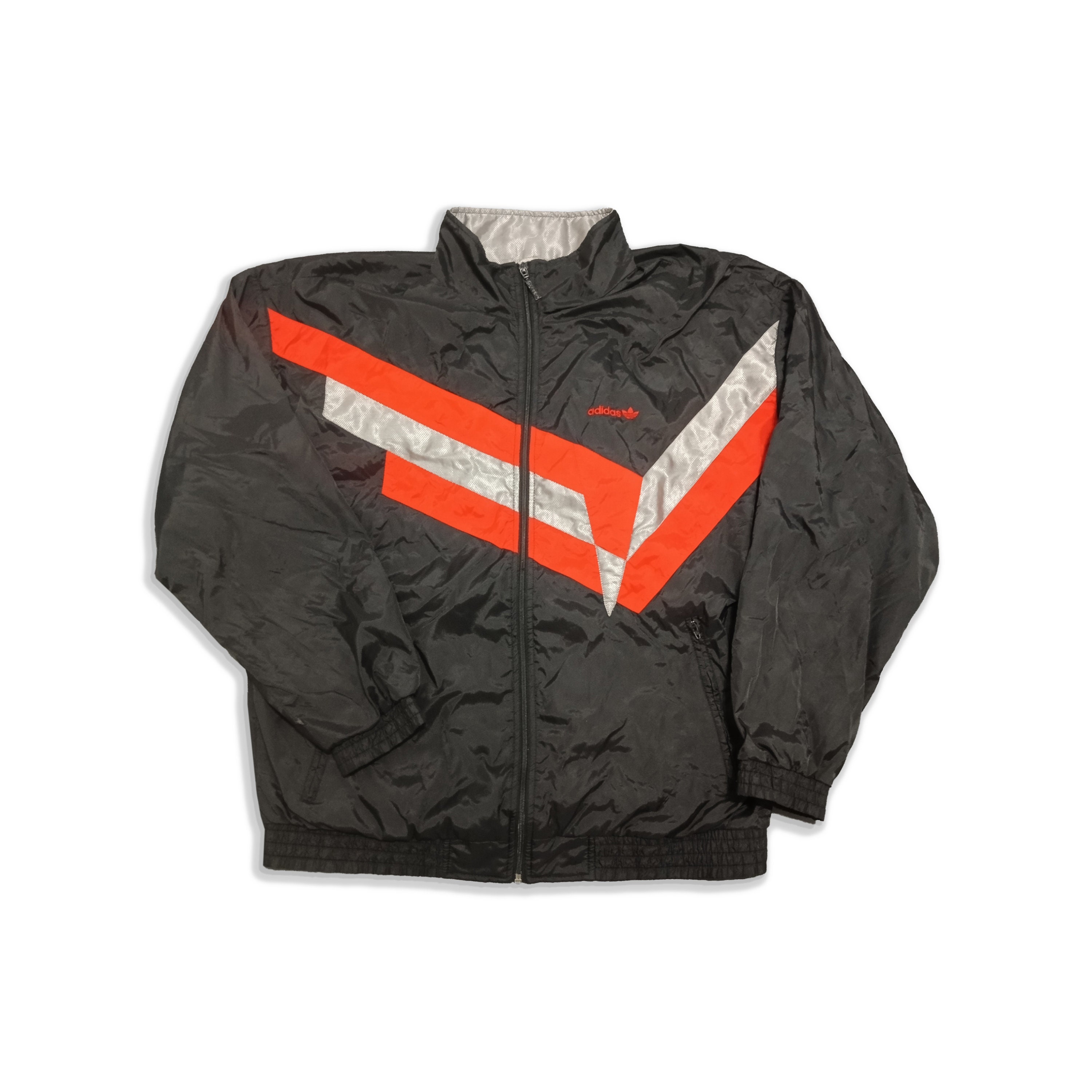 RARE Adidas Vintage Track Jacket, Adidas 80s Silvery Track RARE Adidas Vintage Track Jacket, Adidas 80s Silvery Track
