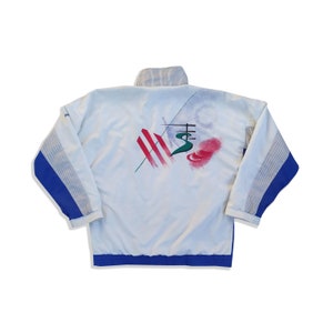 Adidas Vintage Stefan Edberg Jacket, Rare Adidas Track Top, 80s Adidas Track jacket, Adidas Jacke, Adidas Windbreaker, Adidas Vintage Tennis