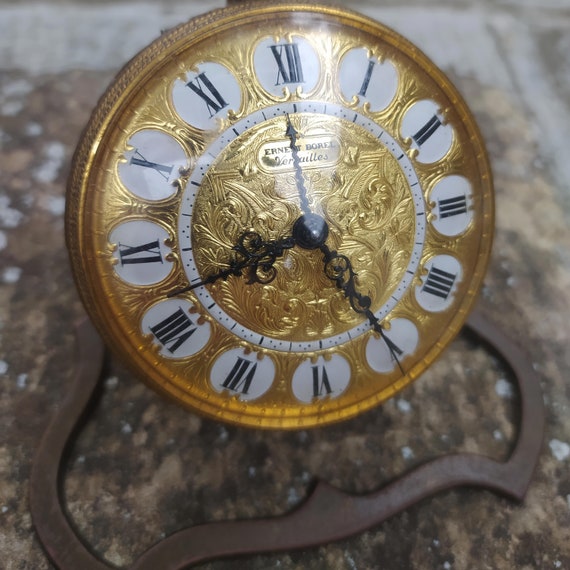 Vintage Ernest Borel Versailles Clock, Large Pock… - image 2