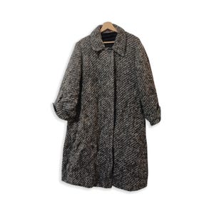 Cream Wool Coat | Laura Biagiotti - Etsy