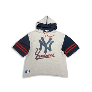 80s New York Yankees Vintage Hoodie Tshirt, Rare 80s Hiphop MLB Clothing, Vintage Major Baseball League Hoodie, Vintage Streetwear USA Jacke