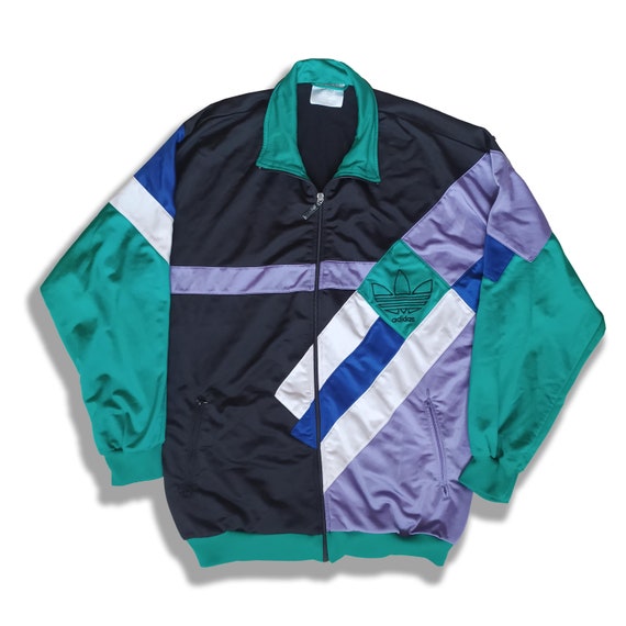 80's Oldschool Trackjacket by Adidas D6 F180, Vint