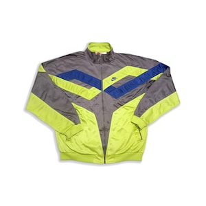 Rare 90s Nike Vintage Jacket, Nike Track Jacket, Nike Swoosh, Nike Track Top, Nike Windbreaker, Nike Veste, Nike Jacke, Nike Challenge Court