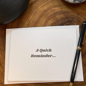 Een snelle herinnering dat je een geweldig persoon bent en dat ik dankbaar ben dat ik je vrouw mag noemen, romantische jubileumkaart, kaart gewoon omdat liefde, vrouw