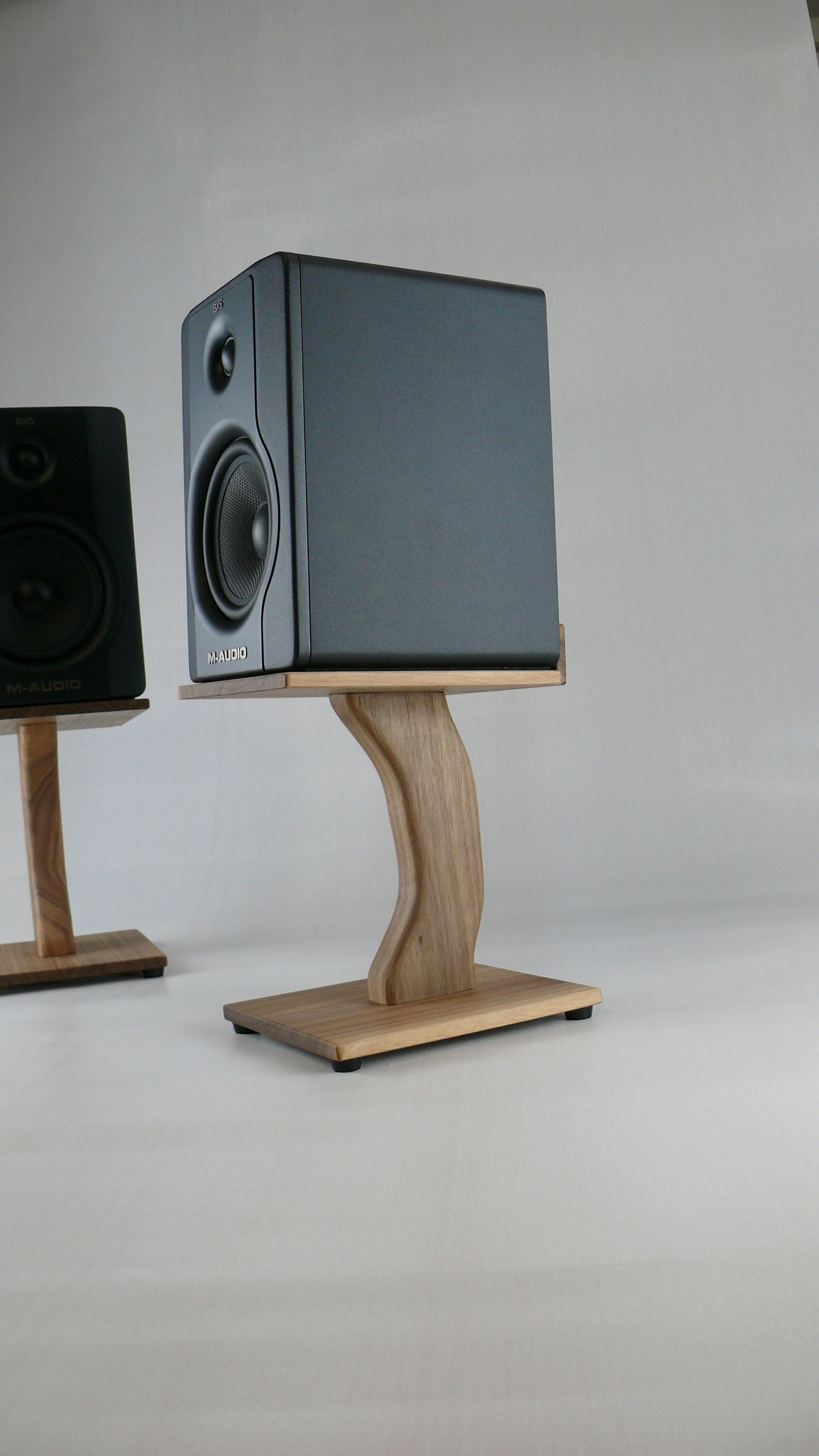 Walnut Speaker Stands