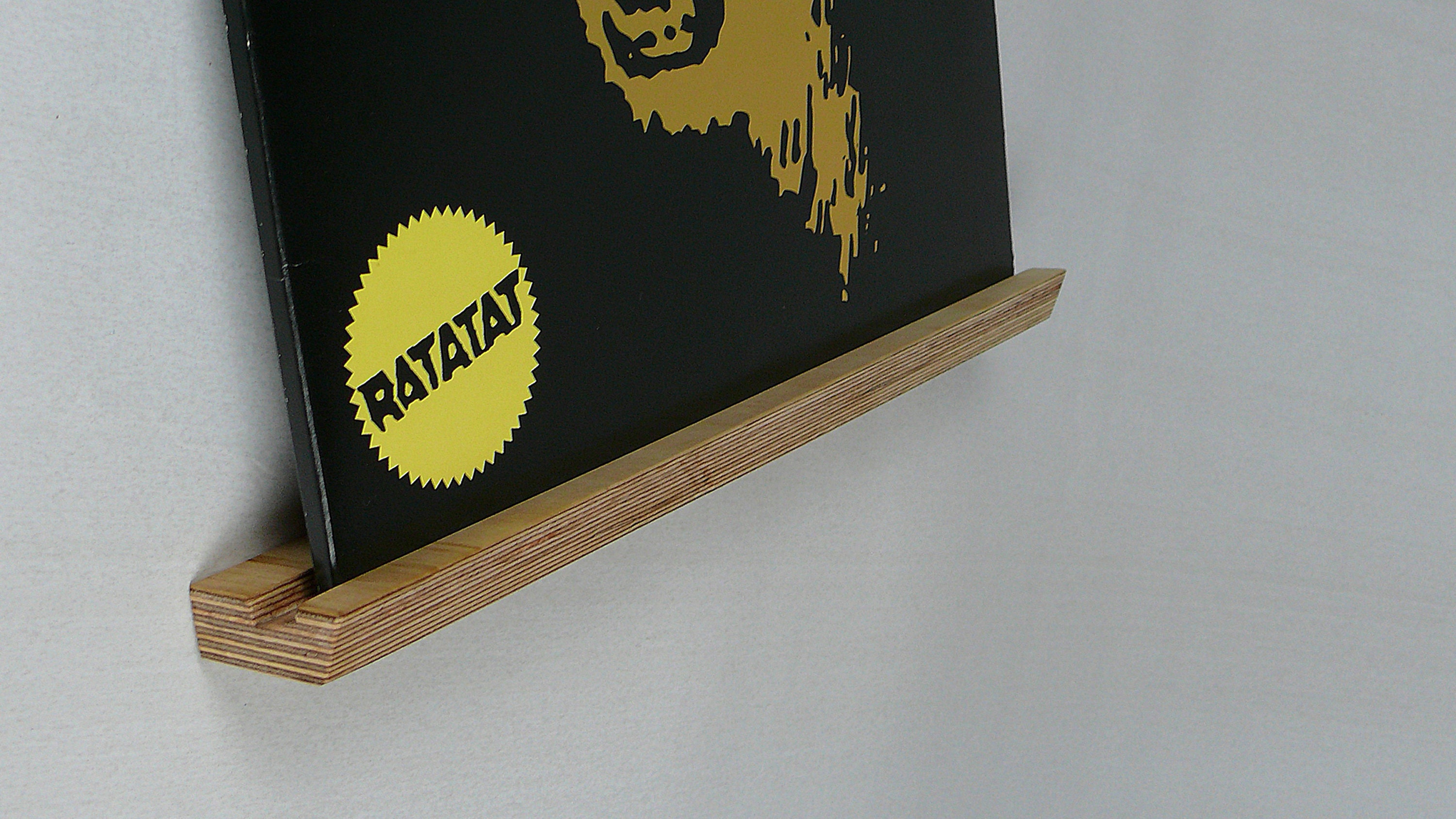 Vinyl Record Shelf Wall Bracket Wooden Bar Record Holder Vinyl Etsy