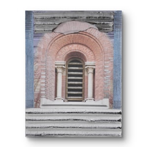10.5x14 cm piccolo collage, tecnica mista, arredamento per la casa, regalo per dottore, arte murale, arte su carta, regalo religioso