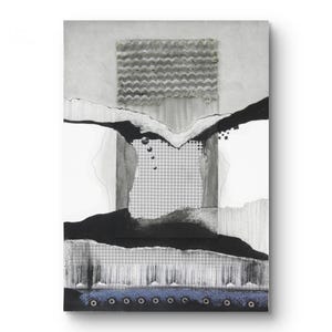 A4 format 21x29.7 cm mixed media uniqiue art, contemporary wall art on paper