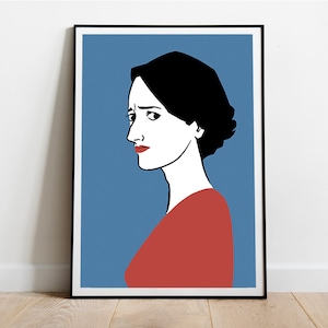 Fleabag poster | Graphic art print | Wall art | A3