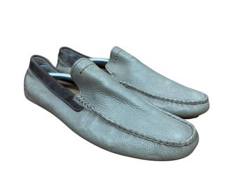 UGG Henrick loafers heren maat 12 olijfgrijs leren rijschoenen 1094355 instappers
