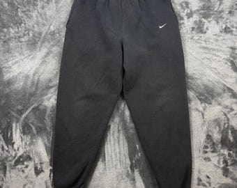 Nike joggingbroek heren medium zwart Excellent Vintage Made in USA joggingbroek