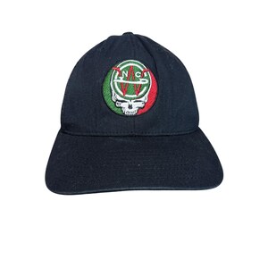 Richardson Trucker Hat Heren OSFM Zwart NAC Skull Patch Mesh Snapback Cap 112