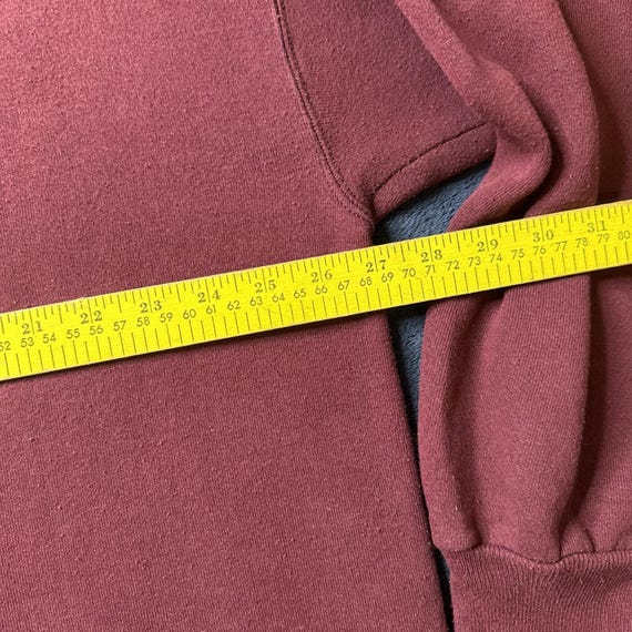 Champion Basic Training XXL Maroon Sweater IWC Incarnate Word Collage Pullover View 5