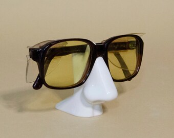 Ceramic Nose Glasses Holder, Unique Pottery Stand