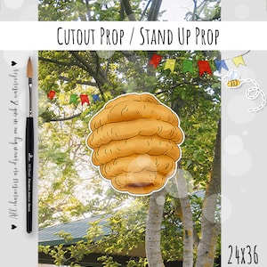 Cutout Decor Winnie The Pooh, Classic Winnie the Pooh Baby Shower, Birthday Party Hive Cutout Prop /Stand Up Prop DIGITAL DOWNLOAD 0001 WHY