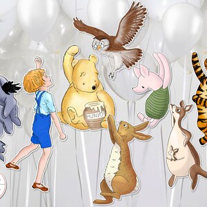 Classic Winnie the Pooh Printable Stationery Lined Unlined Paper ...