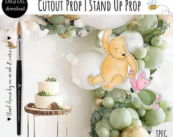 Cutout Decor Baby Shower Birthday Party. Cutout Prop / Stand Up Prop DIGITAL DOWNLOAD JPEG 0001