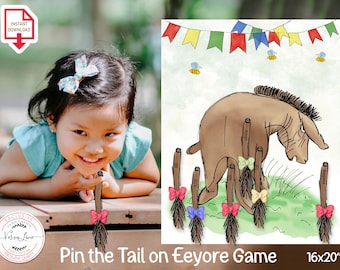 ビッグゲーム - イーヨーのしっぽをピンで留める - ゲーム クラシック