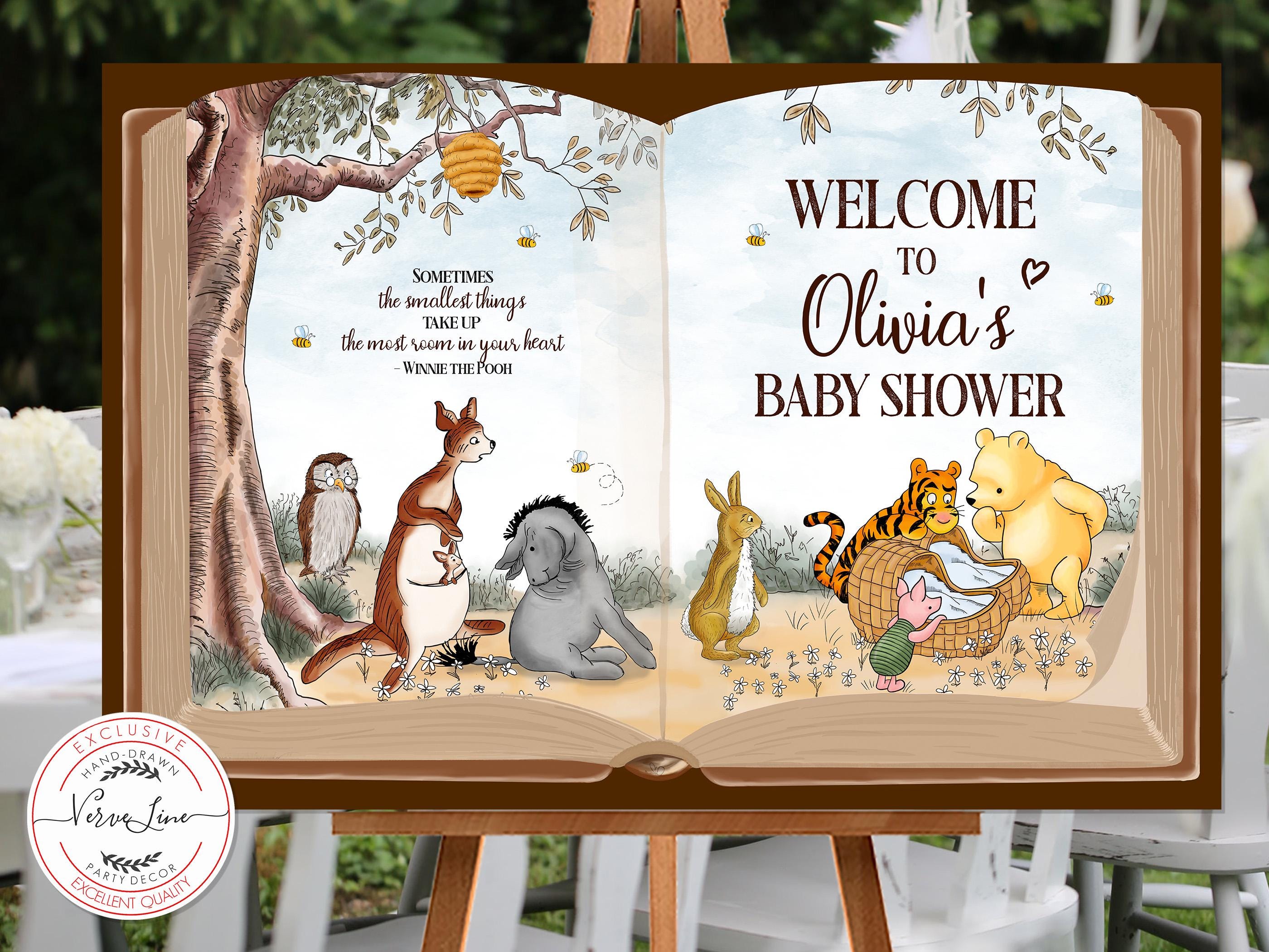 Classic Winnie the Pooh TWINS Printable Stationary Lined Unlined Paper ...