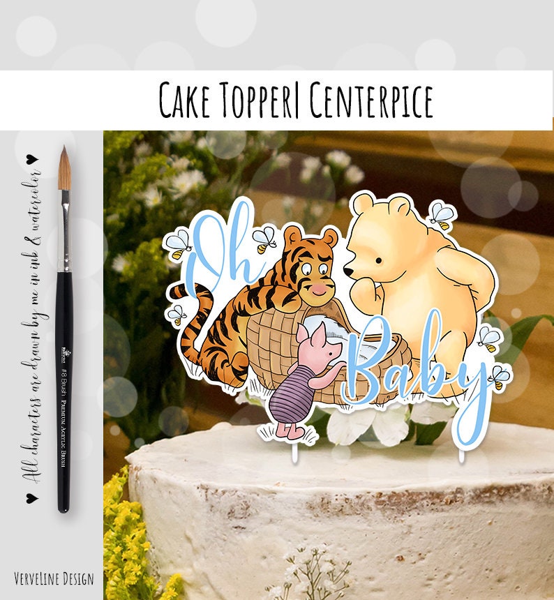 1st Birthday Pooh Cake Toppers, Piglet Cake Topper, Eeyore Cake Topper, One  Cake Topper, Tigger Cake Topper, 1st Birthday Cake Decorations -  Norway