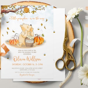Classic Winnie the Pooh Autumn Printable Stationery Lined Unlined Paper ...