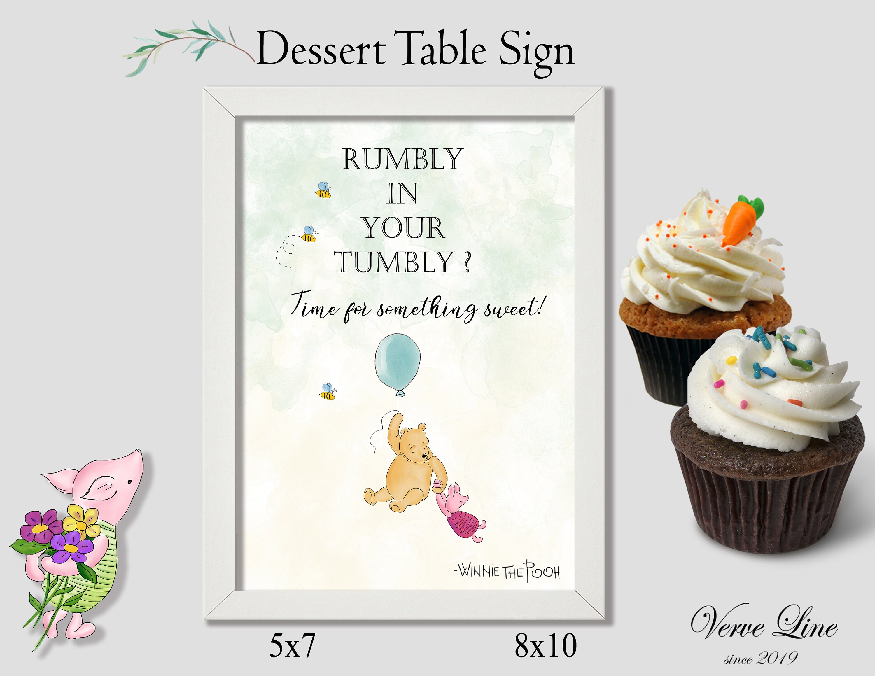 Cake Dessert Table Sign Baby Shower Birthday Party Signage | Etsy