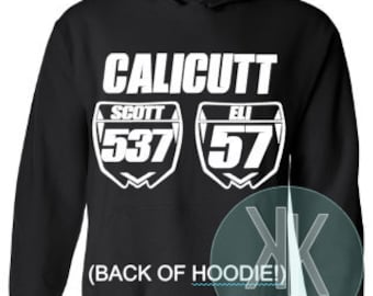 Adult Moto Hoodie, Dirt Bike Hoodie, Motocross Hoodie, Personalized Hoodie, Custom Hoodie