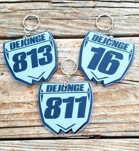 Motocross Keychain/Dirt Bike Key Chain / Etsy