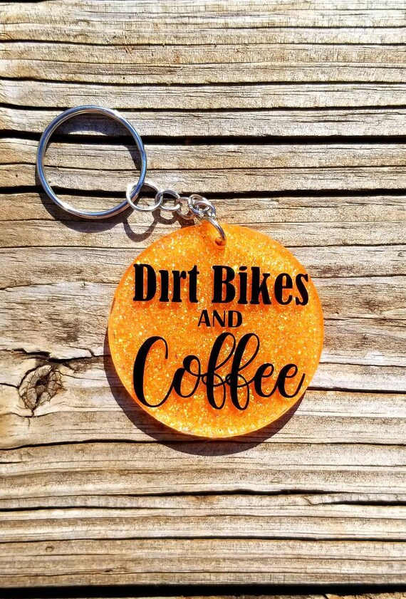 Dirt Bike Keychain/ Moto Keychain/ Motocross Keychain Etsy