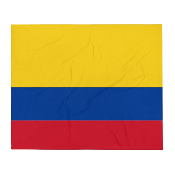 Colombia Blanket Etsy