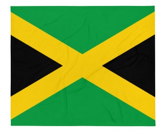 Jamaika-Flagge werfen Decke