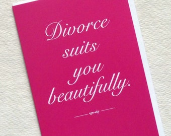 Divorce Card/Break Up Support From Friend