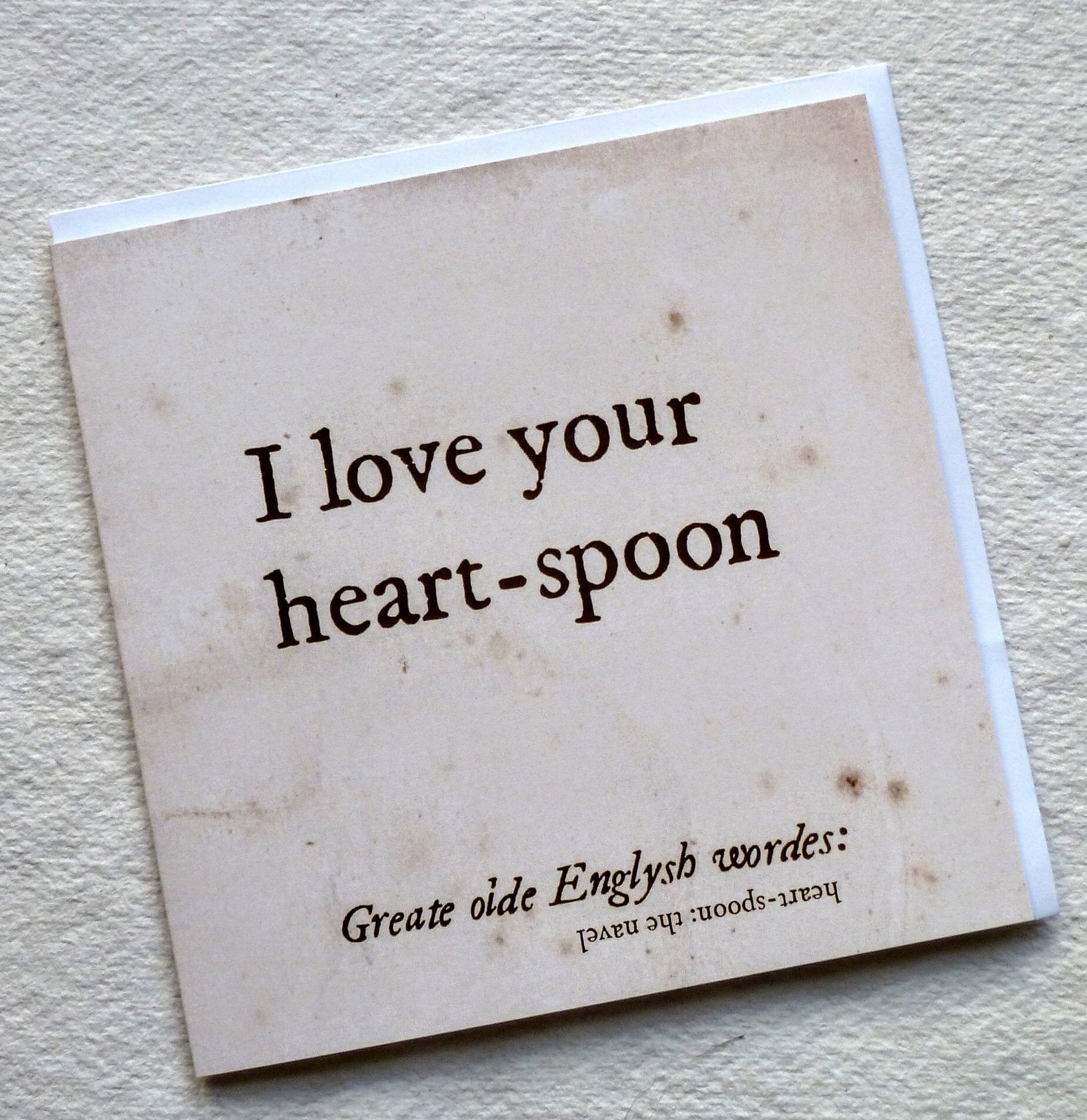 Funny Love Quote Card/love Heart/beautiful Old English Words - Etsy UK Funny Love Quote Card/love Heart/beautiful Old English Words - Etsy UK