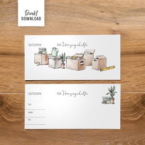 Voucher voor verhuishulp, printbestand