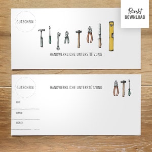 Ondersteuning voor de renovatie van vouchers voor DIN lang, printbestand dubbelzijdig knutselen