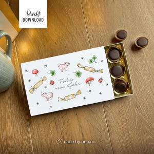 Print file for "Happy New Year" band on Toffifee packaging
