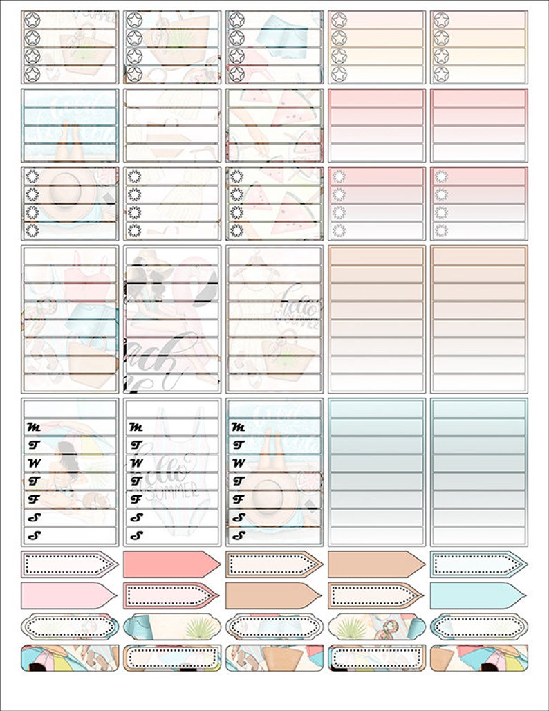 Free Printable Mambi Stickers