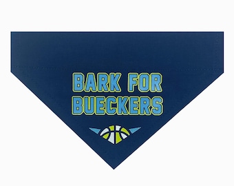 Paige Bueckers, Bark for Bueckers Over the Collar Dog and Cat Bandana