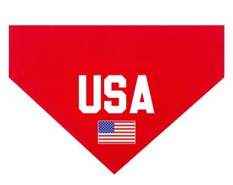 Team USA bandana | USA Olympic Dog, Cat, Pet Bandana