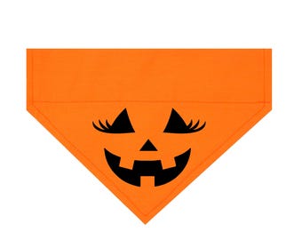 Halloween Jack-O-Lantern Dog Bandana