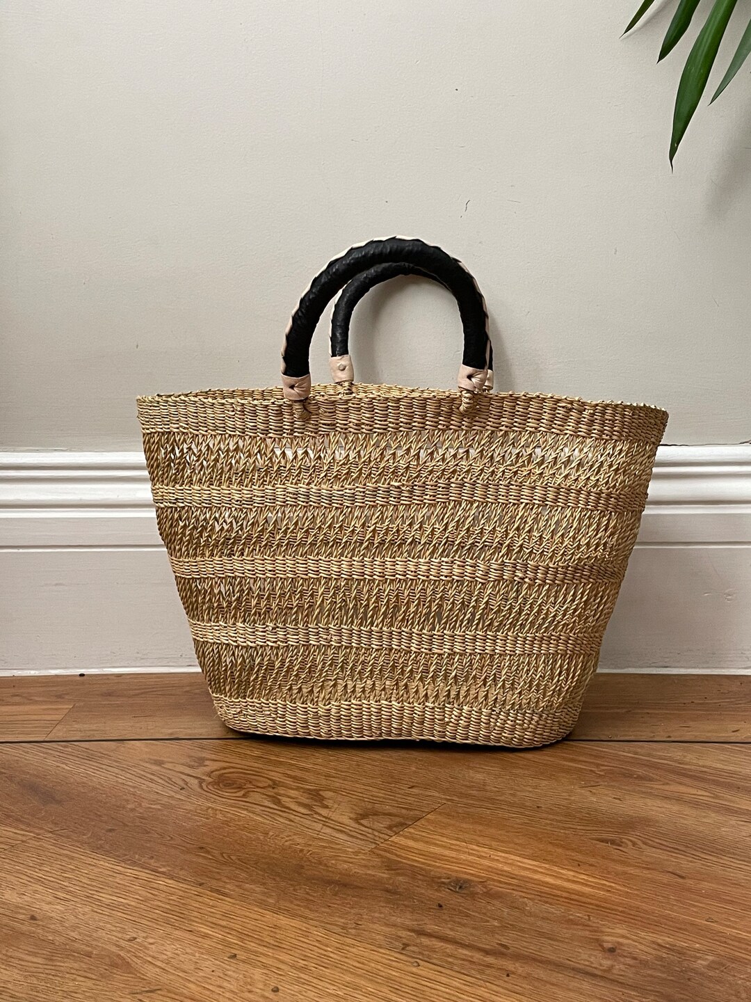 New Design Ghana Basket/market Basket Etsy Australia